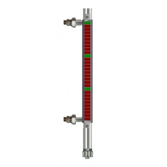 Đo Mức Chất Lỏng Dạng Từ Tính-ELGs By-Pass Magnetic Level Gauge-Gentekelectronic